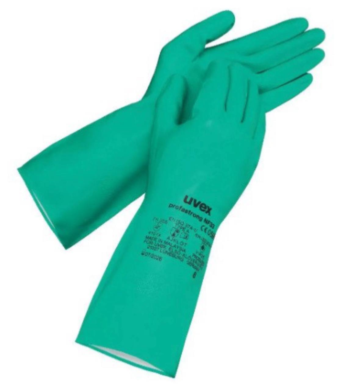 Рукавички для хімічного захисту uvex profastrong NF33